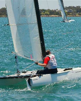 2018 "A" Class Catamaran Worlds (Race 1, Tues 20th)