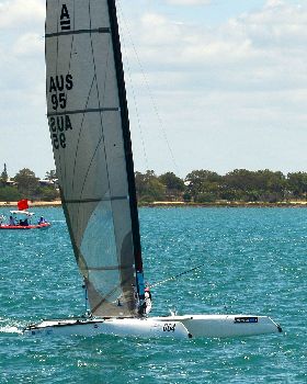 2018 "A" Class Catamaran Worlds (Race 1, Tues 20th)