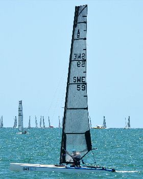 2018 "A" Class Catamaran Worlds (Race 1, Tues 20th)