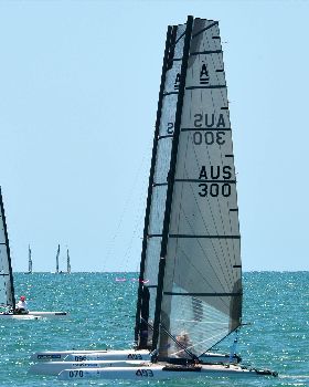 2018 "A" Class Catamaran Worlds (Race 1, Tues 20th)