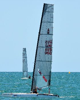 2018 "A" Class Catamaran Worlds (Race 1, Tues 20th)