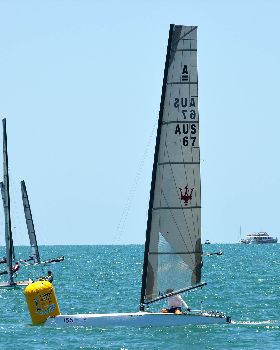 2018 "A" Class Catamaran Worlds (Race 1, Tues 20th)