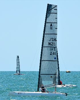 2018 "A" Class Catamaran Worlds (Race 1, Tues 20th)