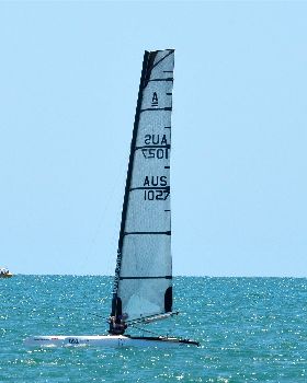2018 "A" Class Catamaran Worlds (Race 1, Tues 20th)