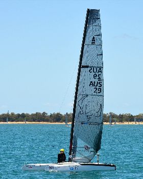 2018 "A" Class Catamaran Worlds (Race 2, Tues 20th)