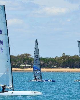 2018 "A" Class Catamaran Worlds (Race 2, Tues 20th)