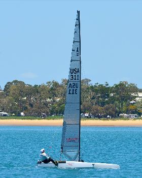 2018 "A" Class Catamaran Worlds (Race 2, Tues 20th)