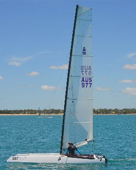 2018 "A" Class Catamaran Worlds (Race 2, Tues 20th)