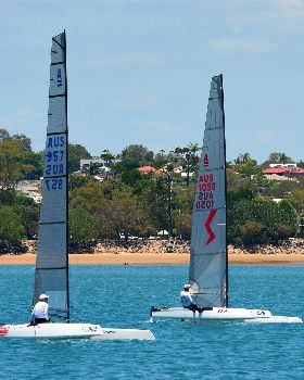 2018 "A" Class Catamaran Worlds (Race 2, Tues 20th)