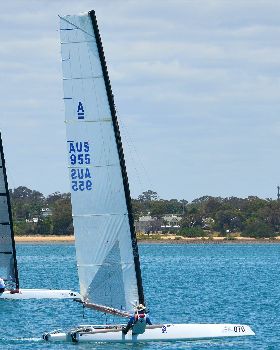 2018 "A" Class Catamaran Worlds (Race 2, Tues 20th)