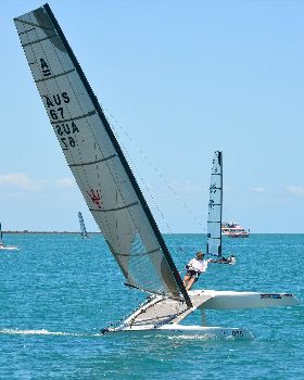 2018 "A" Class Catamaran Worlds (Race 2, Tues 20th)