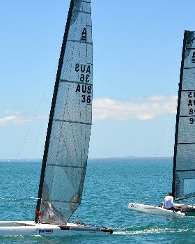 2018 "A" Class Catamaran Worlds (Race 2, Tues 20th)