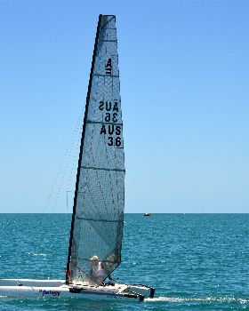 2018 "A" Class Catamaran Worlds (Race 2, Tues 20th)