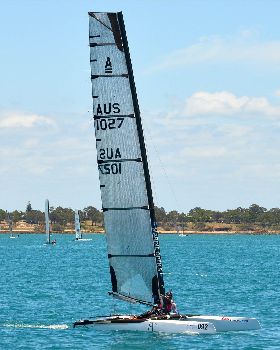 2018 "A" Class Catamaran Worlds (Race 2, Tues 20th)