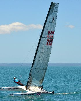 2018 "A" Class Catamaran Worlds (Race 2, Tues 20th)