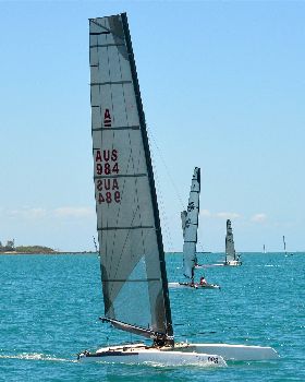 2018 "A" Class Catamaran Worlds (Race 2, Tues 20th)