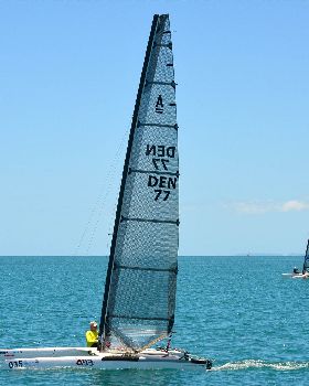 2018 "A" Class Catamaran Worlds (Race 2, Tues 20th)