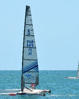2018 "A" Class Catamaran Worlds (Race 2, Tues 20th)