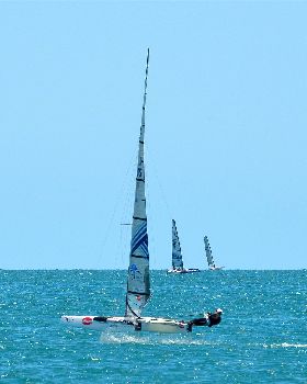 2018 "A" Class Catamaran Worlds (Race 2, Tues 20th)