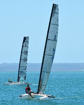 2018 "A" Class Catamaran Worlds (Race 2, Tues 20th)