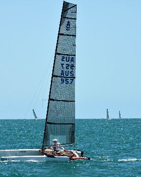 2018 "A" Class Catamaran Worlds (Race 2, Tues 20th)