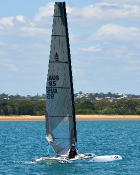 2018 "A" Class Catamaran Worlds (Race 2, Tues 20th)