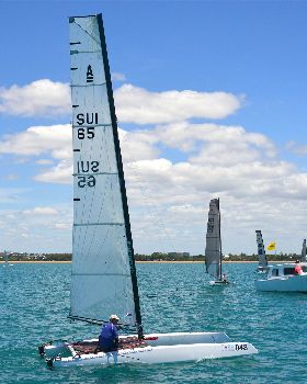 2018 "A" Class Catamaran Worlds (Race 2, Tues 20th)