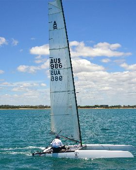 2018 "A" Class Catamaran Worlds (Race 2, Tues 20th)