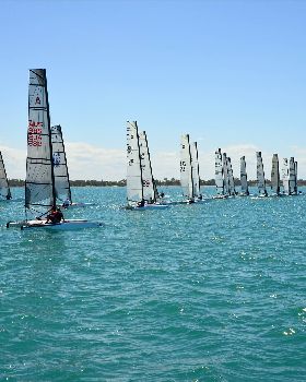 2018 "A" Class Catamaran Worlds (Race 2, Tues 20th)