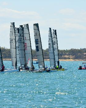 2018 "A" Class Catamaran Worlds (Race 2, Tues 20th)