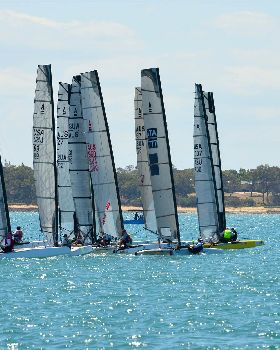 2018 "A" Class Catamaran Worlds (Race 2, Tues 20th)