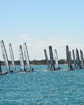2018 "A" Class Catamaran Worlds (Race 2, Tues 20th)