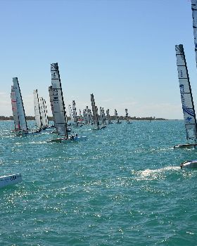 2018 "A" Class Catamaran Worlds (Race 2, Tues 20th)