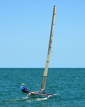 2018 "A" Class Catamaran Worlds (Race 2, Tues 20th)