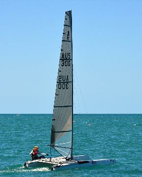 2018 "A" Class Catamaran Worlds (Race 2, Tues 20th)
