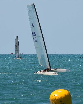 2018 "A" Class Catamaran Worlds (Race 2, Tues 20th)