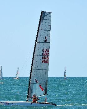 2018 "A" Class Catamaran Worlds (Race 2, Tues 20th)