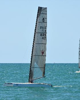 2018 "A" Class Catamaran Worlds (Race 2, Tues 20th)