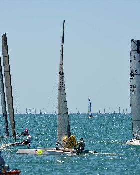 2018 "A" Class Catamaran Worlds (Race 2, Tues 20th)
