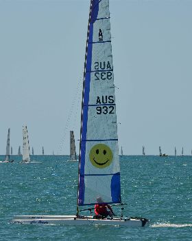 2018 "A" Class Catamaran Worlds (Race 2, Tues 20th)