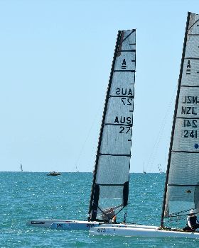 2018 "A" Class Catamaran Worlds (Race 2, Tues 20th)