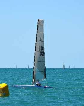 2018 "A" Class Catamaran Worlds (Race 2, Tues 20th)