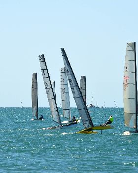 2018 "A" Class Catamaran Worlds (Race 2, Tues 20th)
