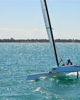 2018 "A" Class Catamaran Worlds (Race 2, Tues 20th)