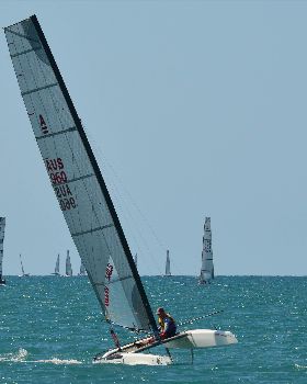 2018 "A" Class Catamaran Worlds (Race 2, Tues 20th)