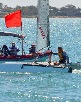 2018 "A" Class Catamaran Worlds (Race 2, Tues 20th)