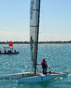 2018 "A" Class Catamaran Worlds (Race 2, Tues 20th)