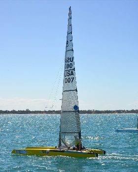 2018 "A" Class Catamaran Worlds (Race 2, Tues 20th)