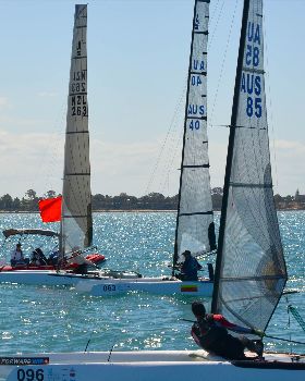 2018 "A" Class Catamaran Worlds (Race 2, Tues 20th)