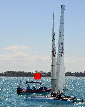 2018 "A" Class Catamaran Worlds (Race 2, Tues 20th)